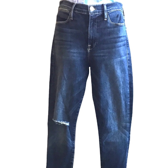 FRAME LE HIGH SKINNY JEANS 28 EXCELLENT USED CONDITION - Picture 1 of 7